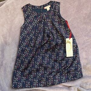 Ruby & Bloom Pink and White Pleated Sundress